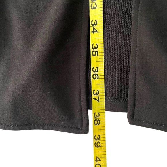 Calvin Klein Black Stretch Top Coat PXL Work Wear - Picture 4 of 7